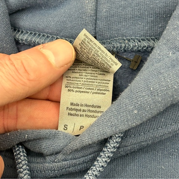 Kitty Cat Meow Hawaiian Floral Graphic Deep Navy Blue Hoodie Sweatshirt Adult S - Picture 6 of 8